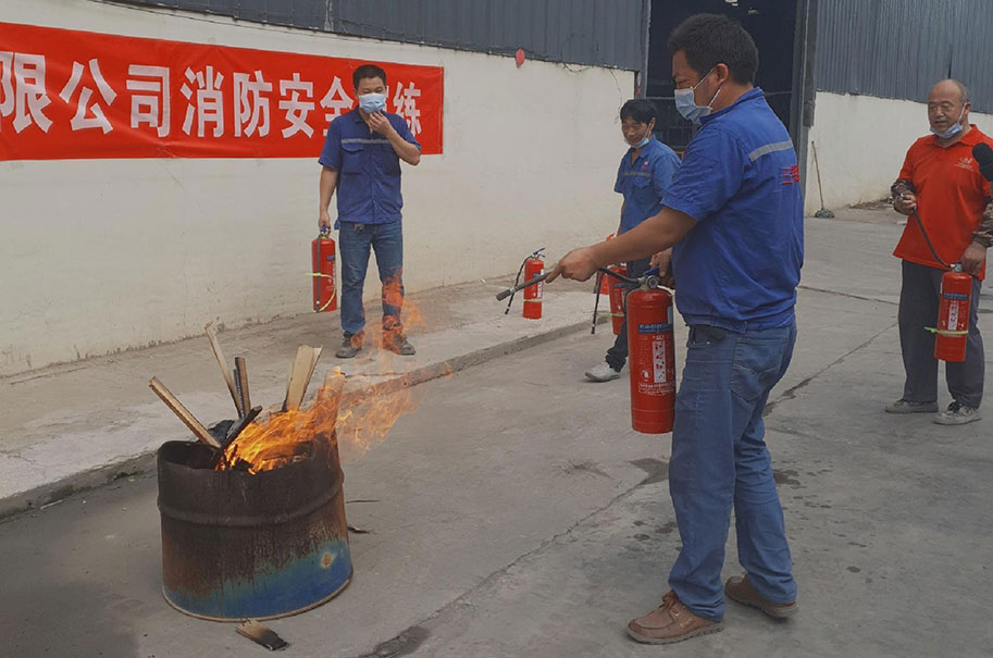 消防演練進企業(yè)、安 全意識共提升！